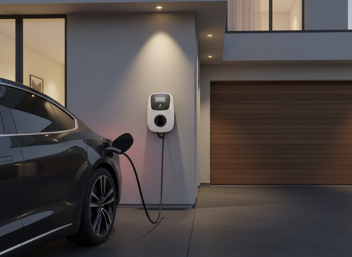 Voltix home EV charging setup